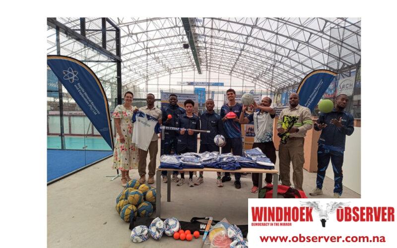RMR donates sports gear to athletes