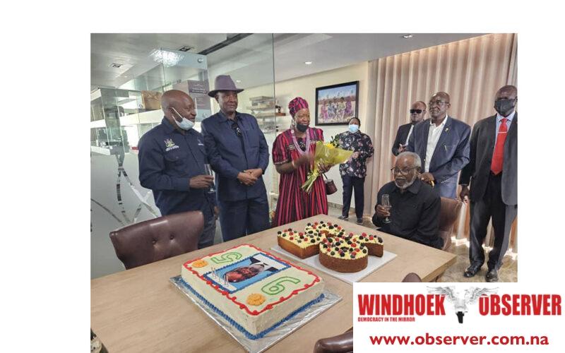 Nujoma celebrates 95th birthday