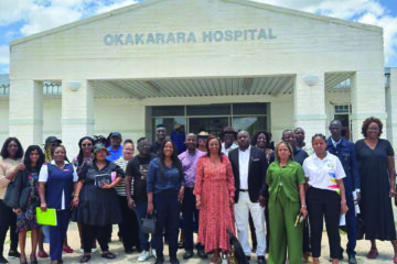 Upgraded Okakarara Hospital laundry still idle