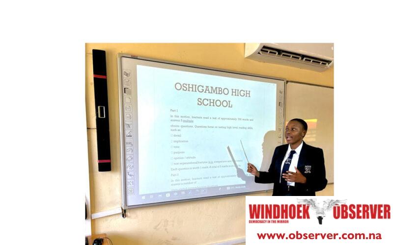 Ghost chasing not allowed at Oshigambo High