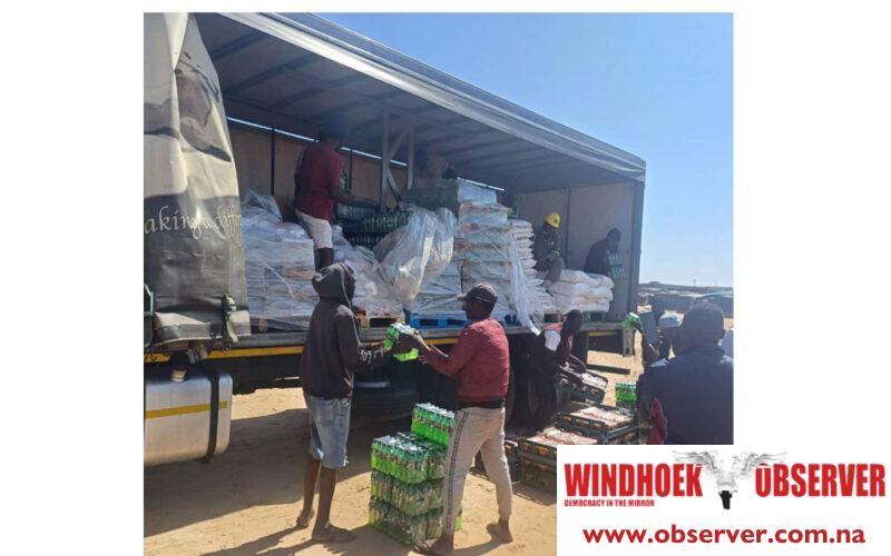 August 26 donates vital supplies to Otweya fire victims