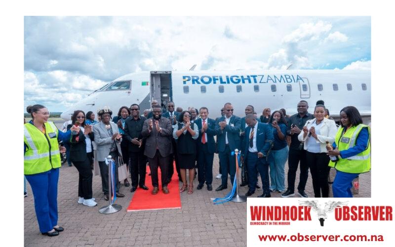 Proflight Zambia launches Windhoek service