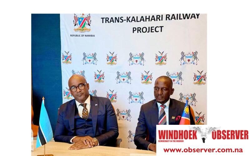 Feasibility study for Trans-Kalahari Railway on track