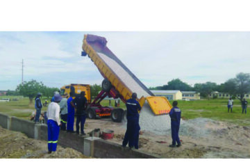 School hall project stalls at Omuthiya Iipundi SS