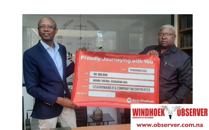 Sisa Namandje invests N$300 000 in football
