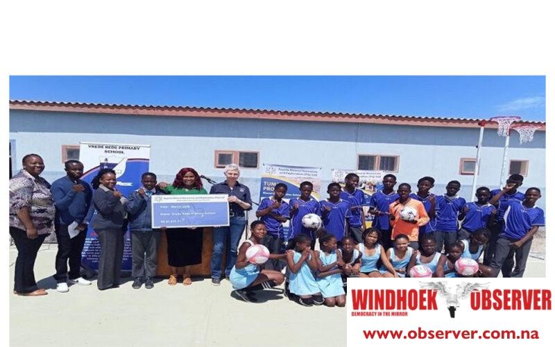 Swakopmund school gets N$61 000 boost from uranium mining company
