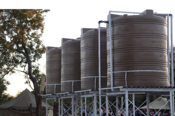 Four new boreholes provide drinking water to 23 villages