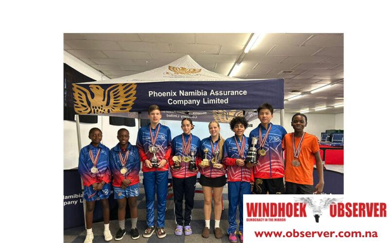 Youth table tennis competition comes to a close