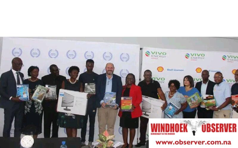 CoW and Vivo Energy donate learning materials worth N$112 000